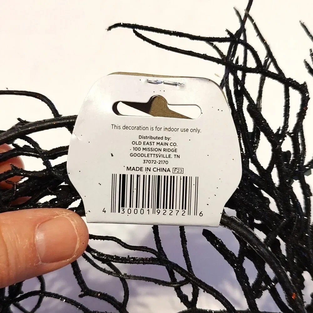 Thorny Stem Vine Garland Sparkling Glitter 70